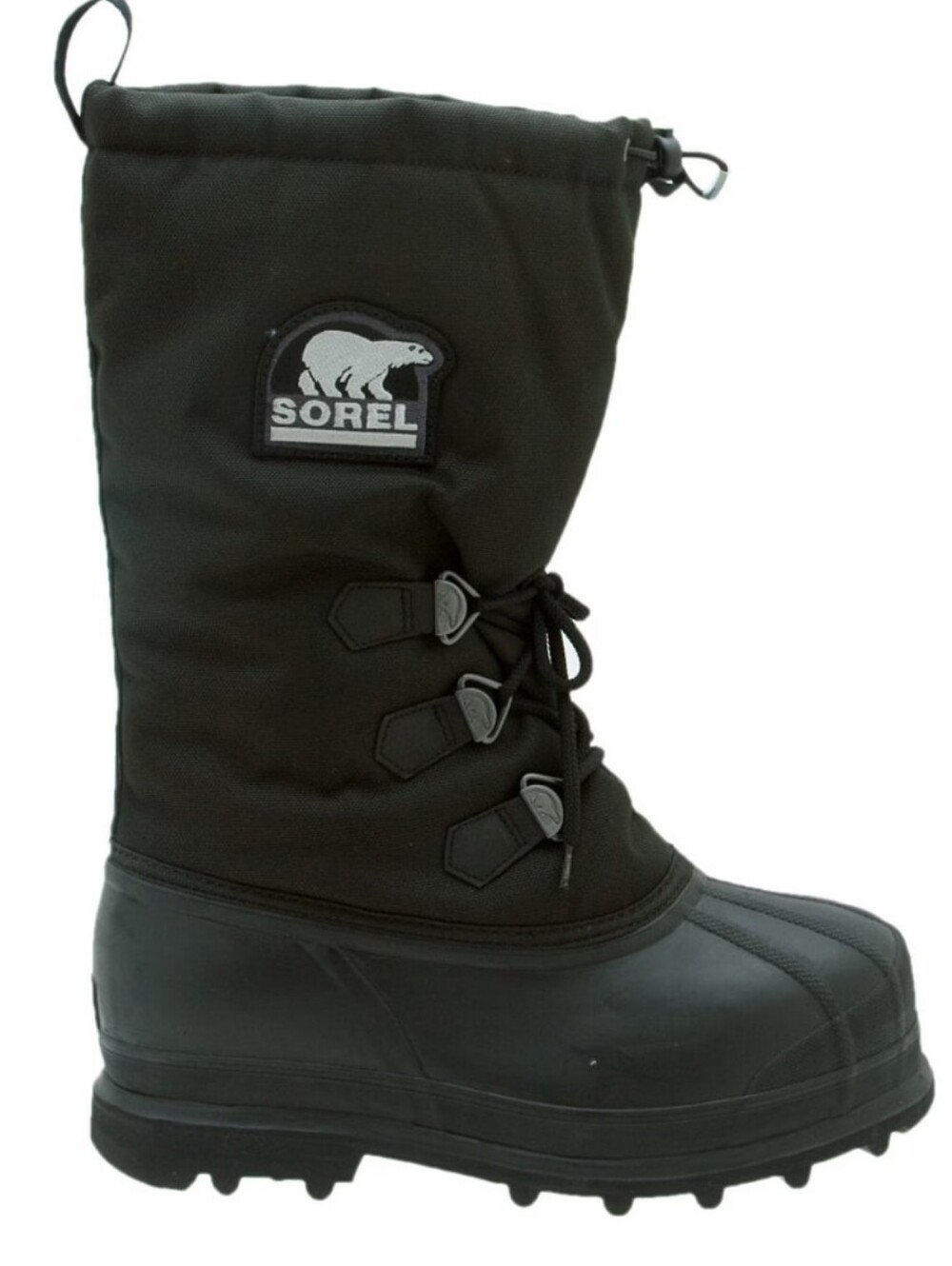 SOREL Glacier Black Winter Snow Boot Mens Size 10